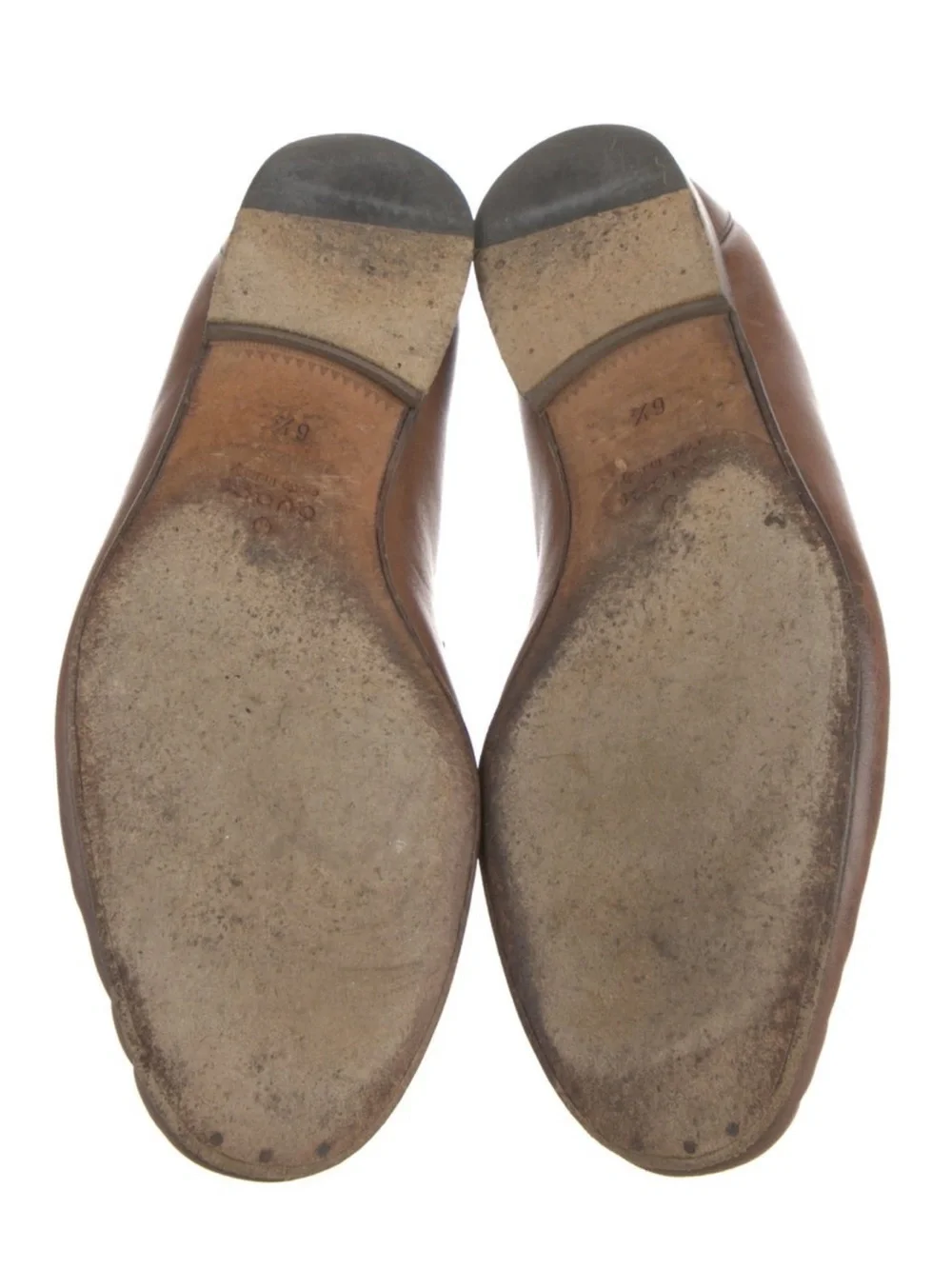 Men's Brown Leather Horsebit Loafers with Shearling Lining